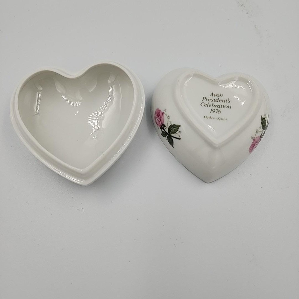 Vintage Avon 1976 President's Celebration Vanity Trinket Dish Made in‎ Spain - Picture 3 of 6